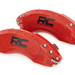 Load image into Gallery viewer, Rough Country Caliper Covers | Front and Rear | Red | Ford F-250/F-350 Super Duty (23-26) - Rear View