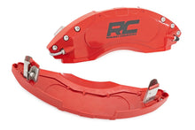 Load image into Gallery viewer, Rough Country Caliper Covers | Front and Rear | Red | Ford F-250/F-350 Super Duty (23-26) - Back View