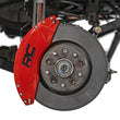 Load image into Gallery viewer, Rough Country Caliper Covers | Rear | Red | Jeep Wrangler JK/Wrangler Unlimited  (2007-2018) - Installation View