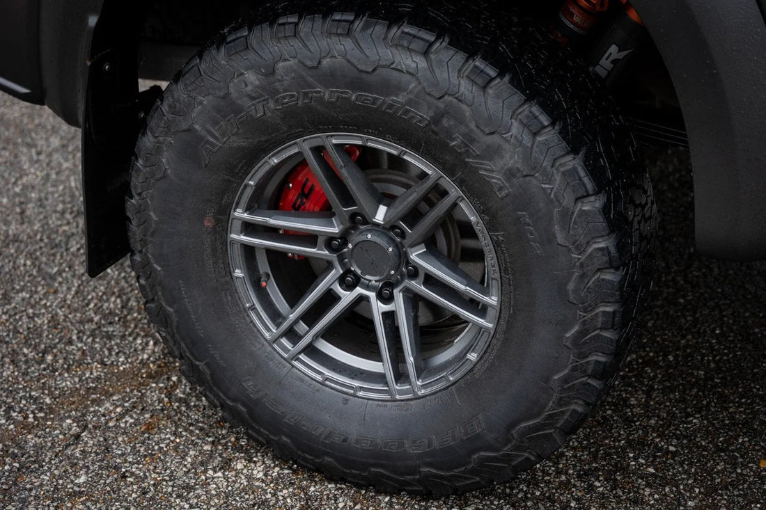 Rough Country Caliper Covers | Rear | Red | Mech Brake | Ford Expedition/F-150/Raptor - Additional View 5