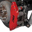 Load image into Gallery viewer, Rough Country Caliper Covers | Rear | Red | Ram 1500 2WD/4WD (2019-2025) - Installation View