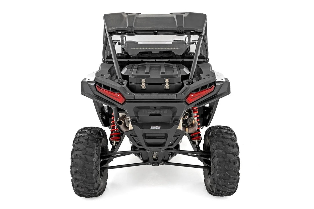 Rough Country Cargo Box | Rear Bed | Polaris RZR XP 1000 - Back View
