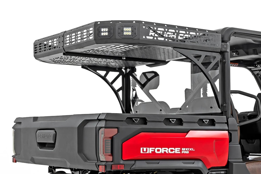 Rough Country Cargo Rack | CFMOTO UFORCE U10 Pro 96132 - Side View