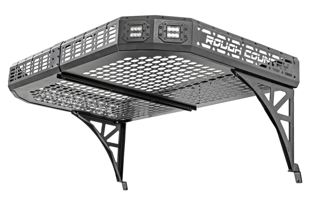 Rough Country Cargo Rack | Can-Am Defender HD 5/HD 8/HD 9/HD 10 97024 - Rear View