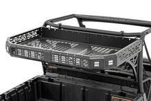 Load image into Gallery viewer, Rough Country Cargo Rack | Dual 2" Black LED Pairs | Flush Mount | Can-Am Defender HD 5/HD 8/HD 9/HD 10 97027 - Side View