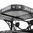 Load image into Gallery viewer, Rough Country Cargo Rack | Dual 2" Black LED Pairs | Flush Mount | Polaris Ranger 1000/Ranger XP 1000 93057 - Side View