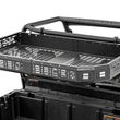 Load image into Gallery viewer, Rough Country Cargo Rack | Dual 2" Black LED Pairs | Flush Mount | Polaris Ranger 1000/Ranger XP 1000 93057 - Back View