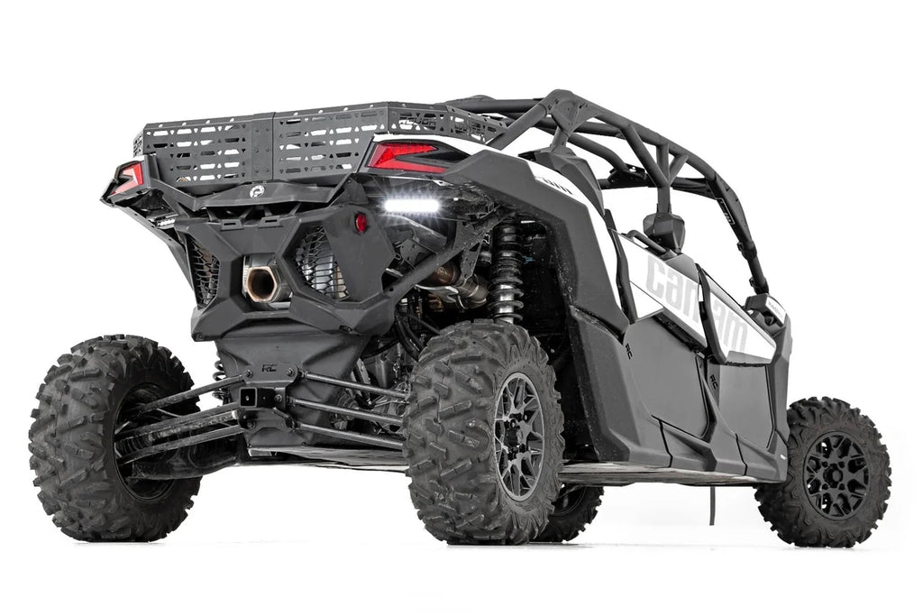 Rough Country Cargo Tailgate | Rear | Can-Am Maverick X3 97029 - Installation View
