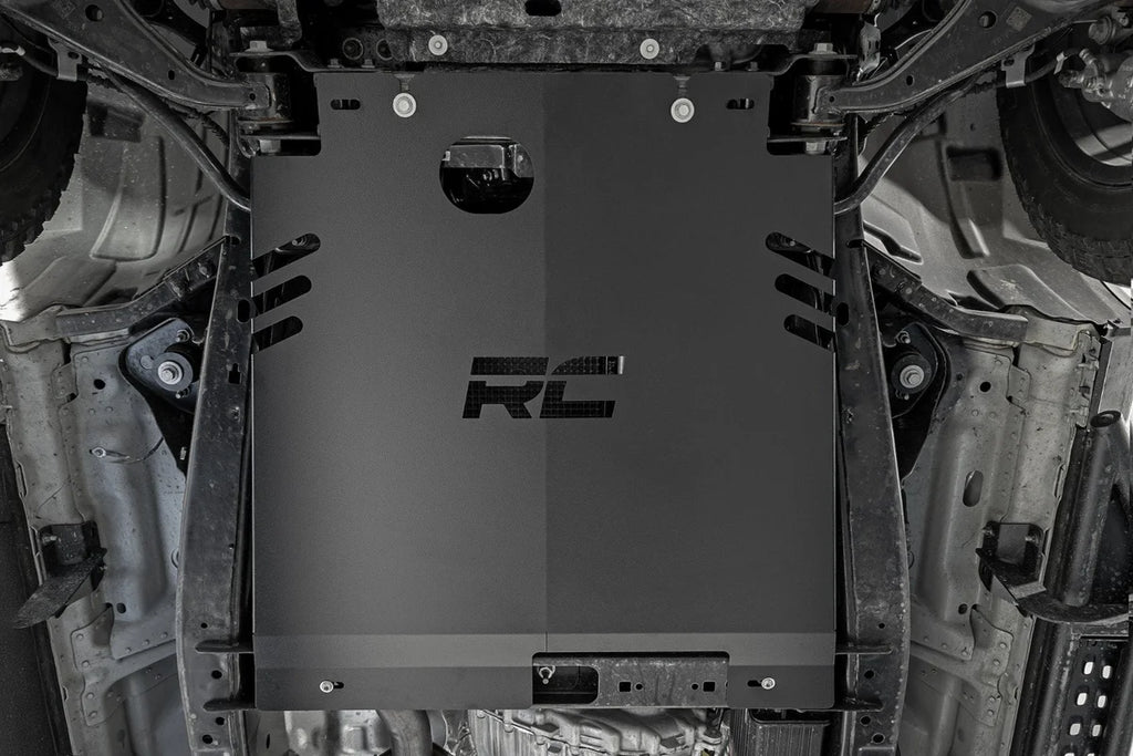 Rough Country Catalytic Converter Shield | Ford F-150 2WD/4WD (2015-2025) - Main Product View