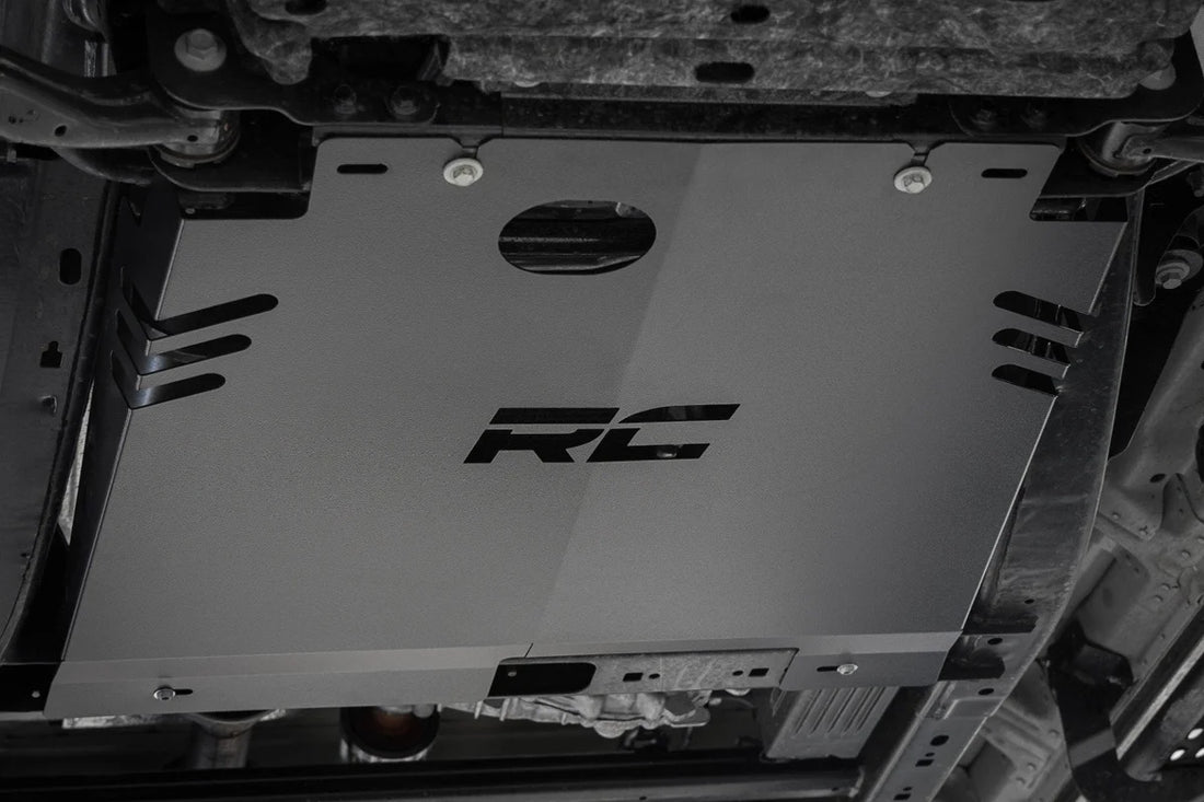 Rough Country Catalytic Converter Shield | Ford F-150 2WD/4WD (2015-2025) - Side View