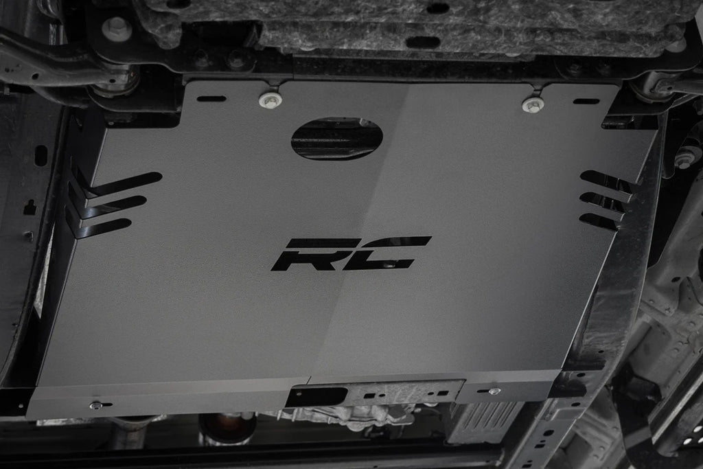 Rough Country Catalytic Converter Shield | Ford F-150 2WD/4WD (2015-2025) - Side View