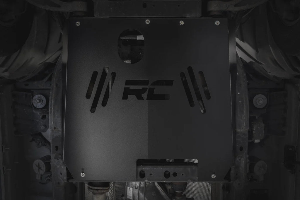Rough Country Catalytic Converter Shield | Ram 1500 2WD/4WD (2019-2024) - Main Product View