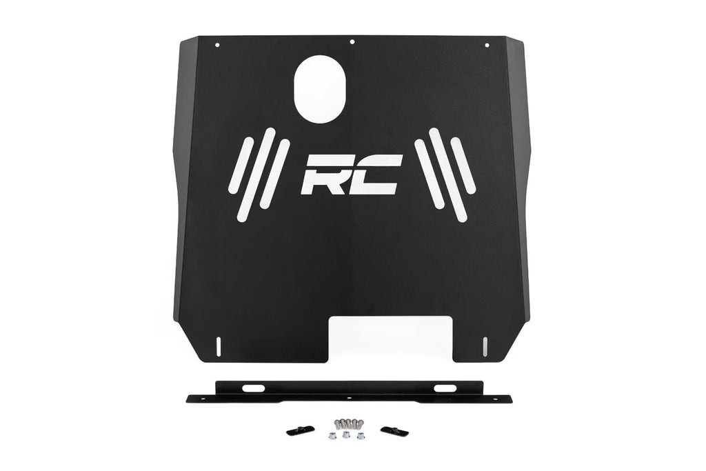 Rough Country Catalytic Converter Shield | Ram 1500 2WD/4WD (2019-2024) - Detail View