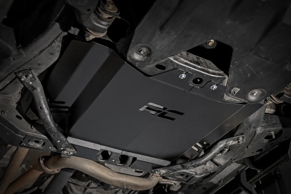 Rough Country Catalytic Converter Shield | Toyota Tacoma 2WD (2016-2023) - Main Product View