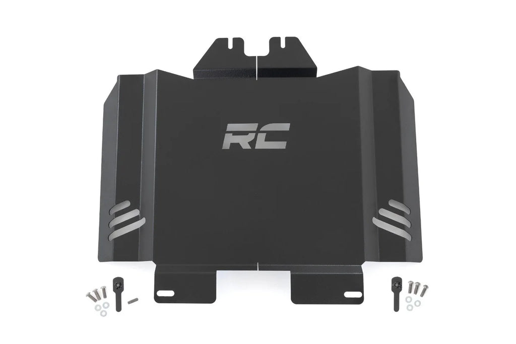 Rough Country Catalytic Converter Shield | Toyota Tacoma 2WD (2016-2023) - Back View