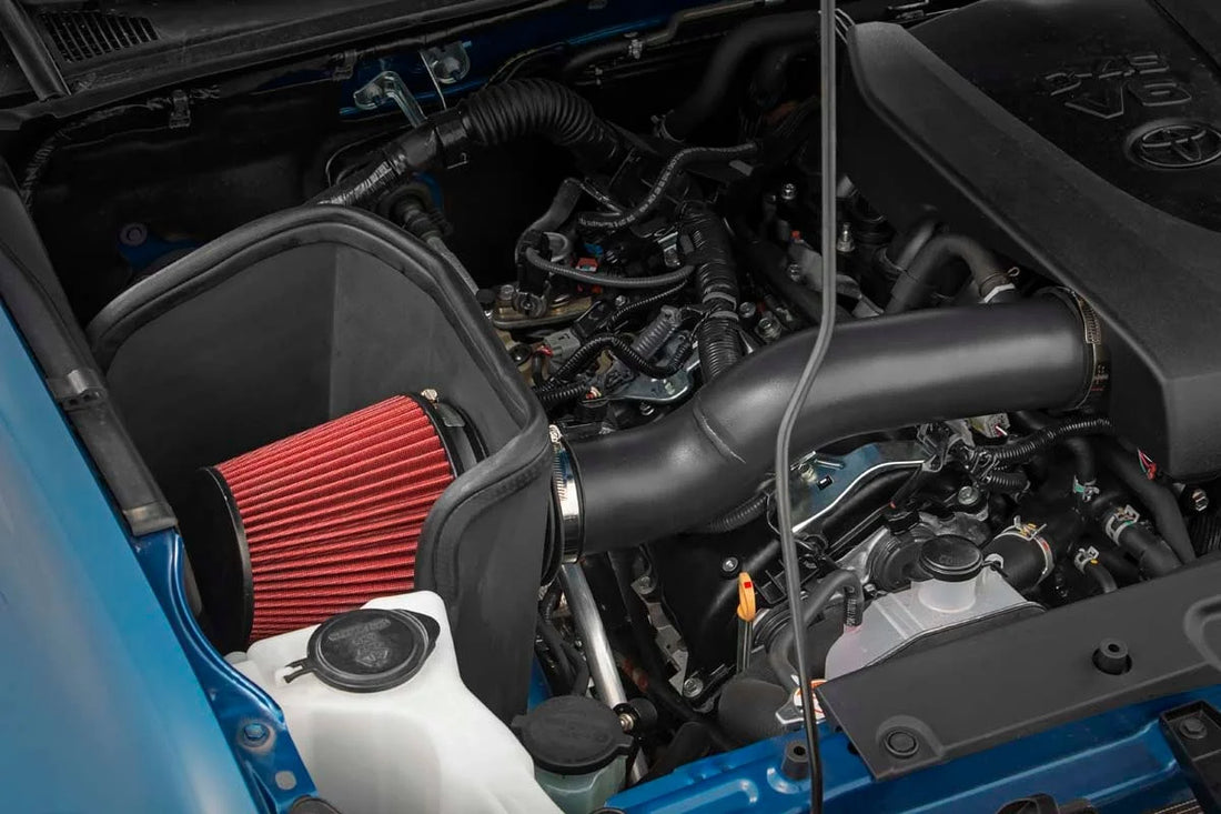 Rough Country Cold Air Intake Kit | 3.5L | Pre Filter | Toyota Tacoma 2WD/4WD (2016-2023) 10547PF - Side View