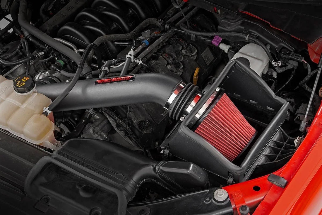 Rough Country Cold Air Intake Kit | 5.0L | Ford F-150 2WD/4WD (2015-2020) 10555 - Side View