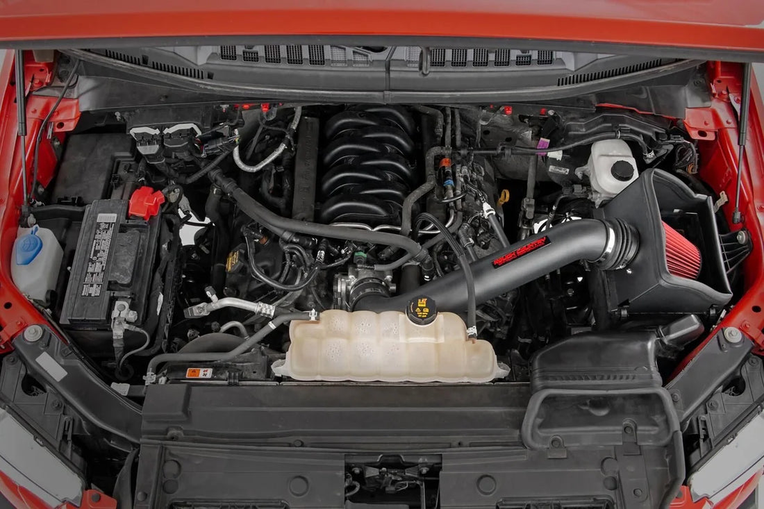 Rough Country Cold Air Intake Kit | 5.0L | Pre Filter | Ford F-150 2WD/4WD (2015-2020) 10555PF - Detail View