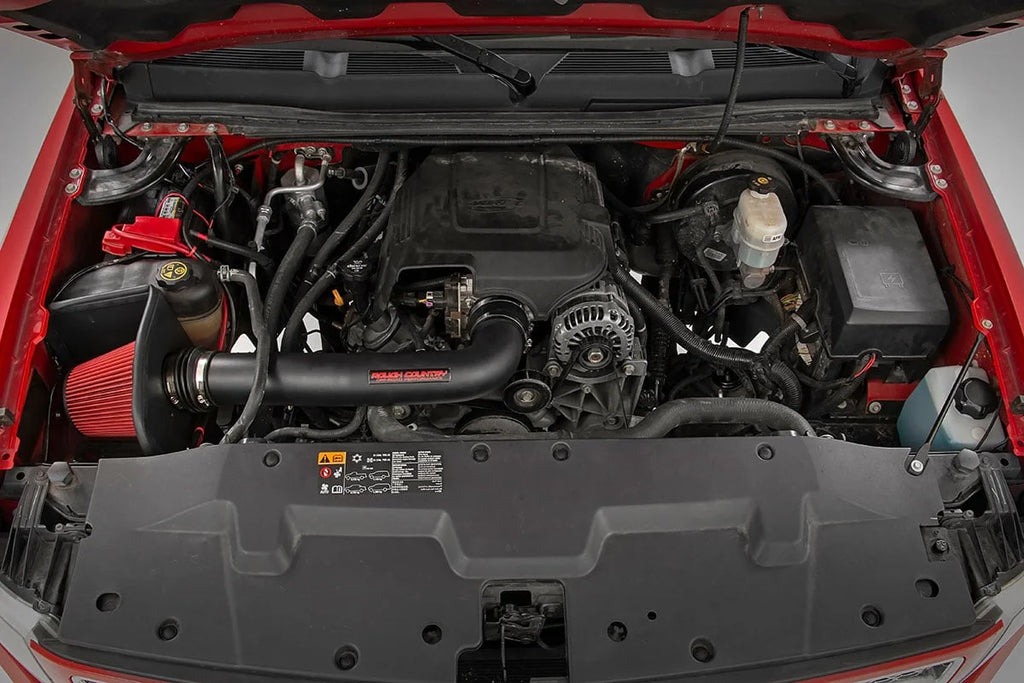 Rough Country Cold Air Intake Kit | Chevy/GMC SUV 1500 2WD/4WD (2009-2014) 10543_A - Installation View