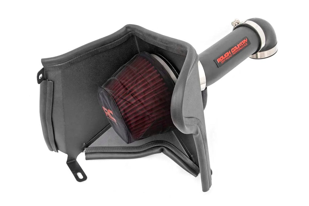 Rough Country Cold Air Intake Pre-Filter | 10552 | Jeep Cherokee XJ 2WD/4WD (1991-2001) 10482 - Installation View