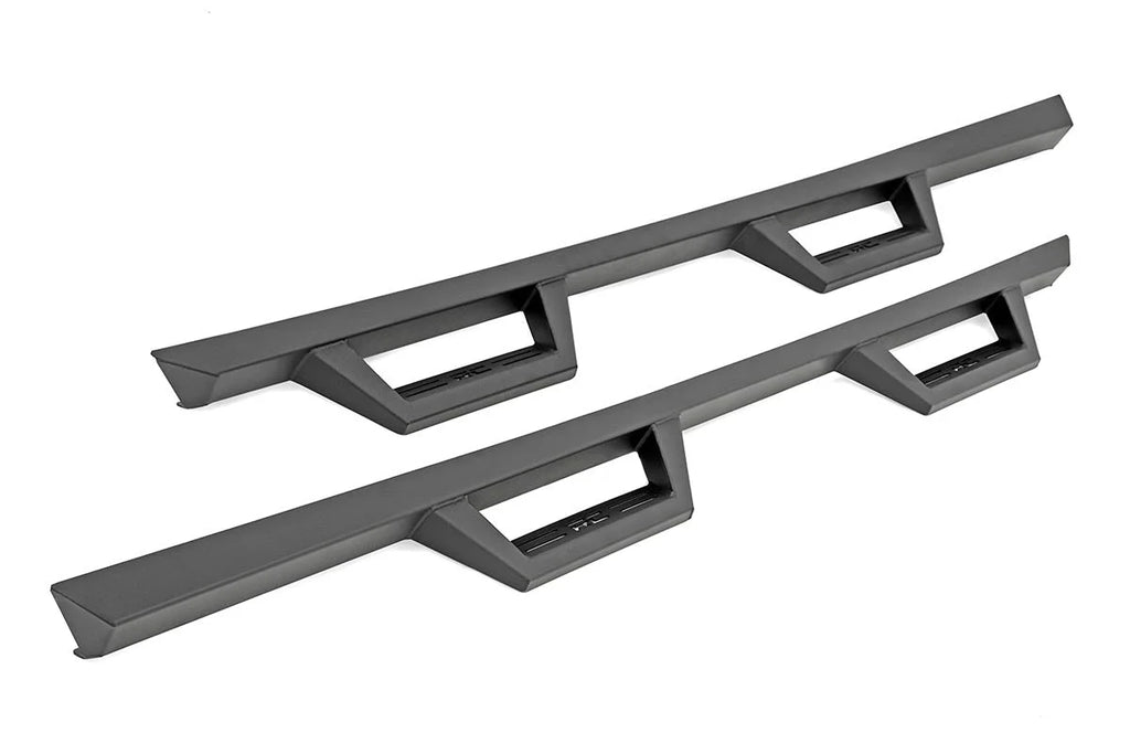 Rough Country Contoured Drop Steps | 4 Door | Jeep Wrangler JL (21-24)/Wrangler Unlimited (18-24) 90769A - Main Product View