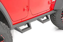 Load image into Gallery viewer, Rough Country Contoured Drop Steps | 4 Door | Jeep Wrangler JL (21-24)/Wrangler Unlimited (18-24) 90769A - Side View