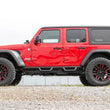Load image into Gallery viewer, Rough Country Contoured Drop Steps | 4 Door | Jeep Wrangler JL (21-24)/Wrangler Unlimited (18-24) 90769A - Installation View