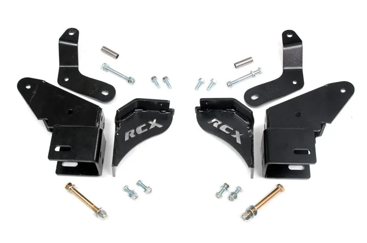 Rough Country Control Arm Drop Kit | 4.5-6.5 Inch Lift | Jeep Cherokee XJ 2WD/4WD (84-01) 1627 - Kit Contents