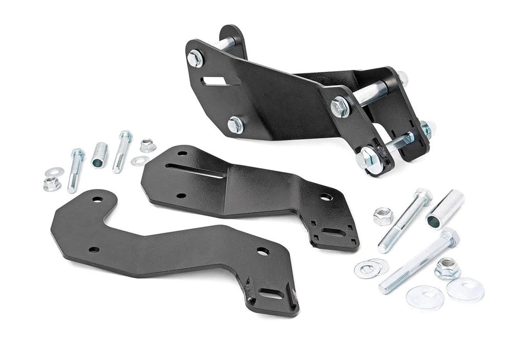 Rough Country Control Arm Relocation Kit | Front | Jeep Wrangler JK/Wrangler Unlimited (07-18) 110600