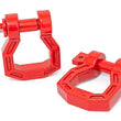 Load image into Gallery viewer, Rough Country D-Ring | Forged | Pair | Red RS119 - Main Product View