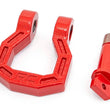 Load image into Gallery viewer, Rough Country D-Ring | Forged | Pair | Red RS119 - Side View