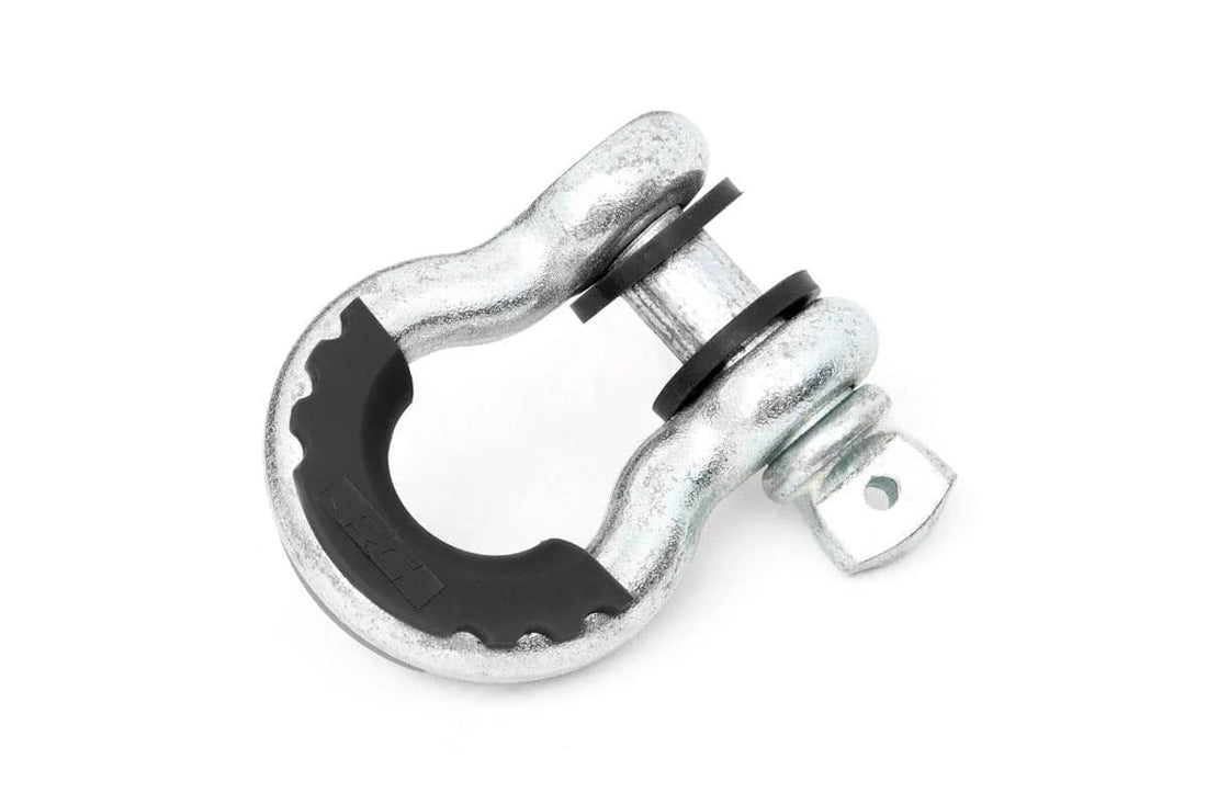 Rough Country D-Ring Isolator Kit | Pair | Black RS101 - Side View
