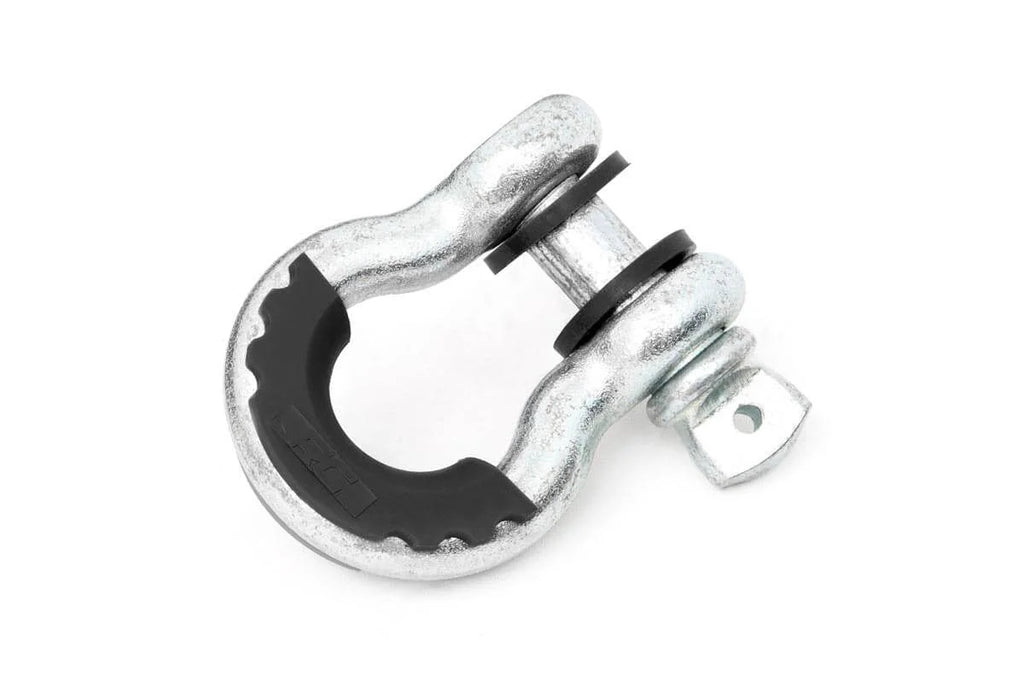 Rough Country D-Ring Isolator Kit | Pair | Black RS101 - Side View