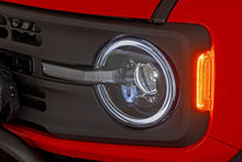 Load image into Gallery viewer, Rough Country DRL Halo LED Headlights | DOT Approved | Ford Bronco 4WD (2021-2025) - Installation View