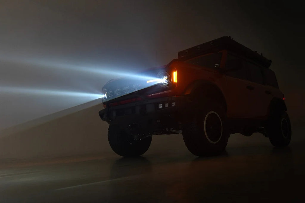 Rough Country DRL Halo LED Headlights | DOT Approved | Ford Bronco 4WD (2021-2025) - Additional View 5