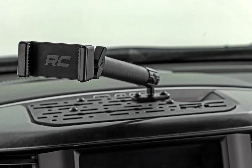 Rough Country Dash Mount | 10" Non-Mag Safe Mount Kit | 12in Screen | Ram 1500 4WD (2019-2024) - Back View