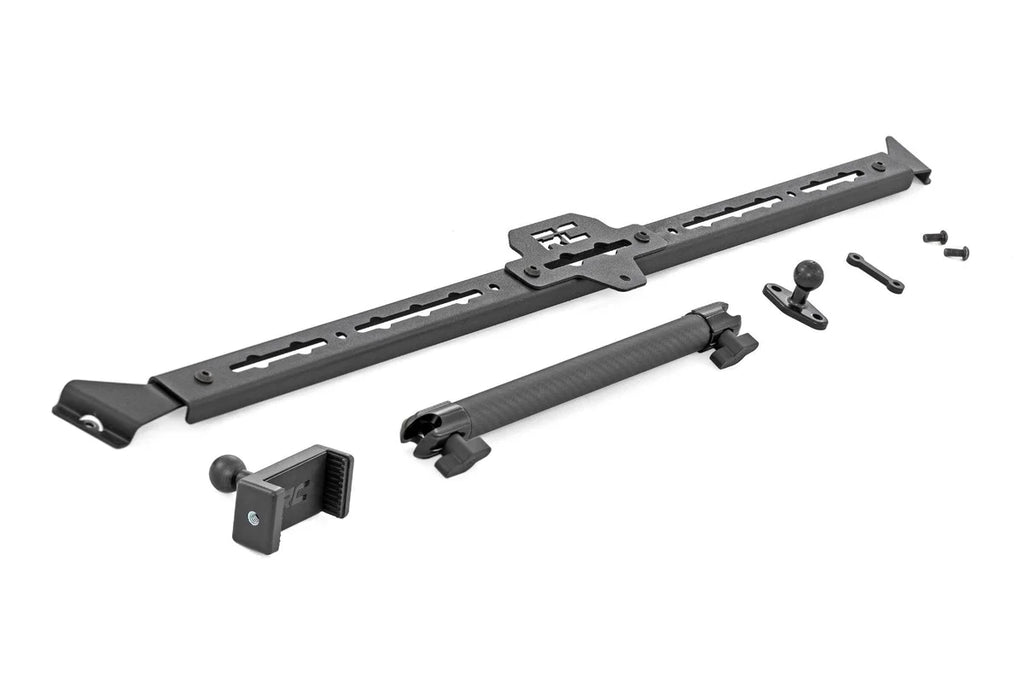 Rough Country Dash Mount | 10" Non-Mag Safe Mount Kit | Ford Bronco 4WD (2021-2025) - Mounting View