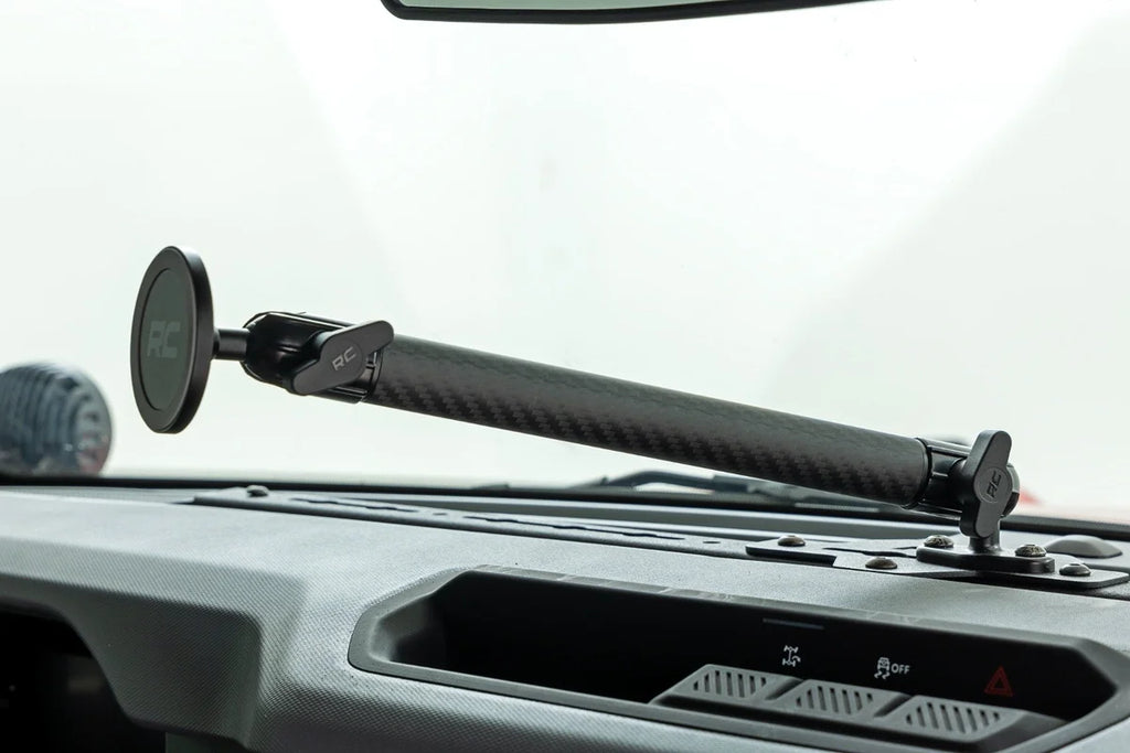 Rough Country Dash Mount | 8" Mag Safe Mount | Ford Bronco 4WD (2021-2025) - Detail View