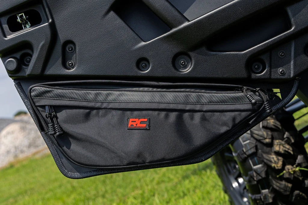 Rough Country Door Bags | Front Pair | Honda Talon 92052 - Back View