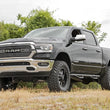Load image into Gallery viewer, Rough Country Dual 6in LED Grille Kit | Black Slimline | Ram 1500 2WD/4WD (2019-2024) 70783 - Installation View