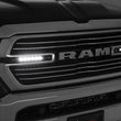 Load image into Gallery viewer, Rough Country Dual 6in LED Grille Kit | Chrome Slimline | Ram 1500 2WD/4WD (2019-2024) 70784 - Back View