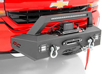 Load image into Gallery viewer, Rough Country EXO Winch Mount Kit | Chevy Silverado 1500 2WD/4WD (2007-2018 &amp; Classic) 10761 - Side View