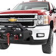 Load image into Gallery viewer, Rough Country EXO Winch Mount Kit | Chevy Silverado 2500 HD/3500 HD 2WD/4WD (2011-2019) 10764 - Installation View