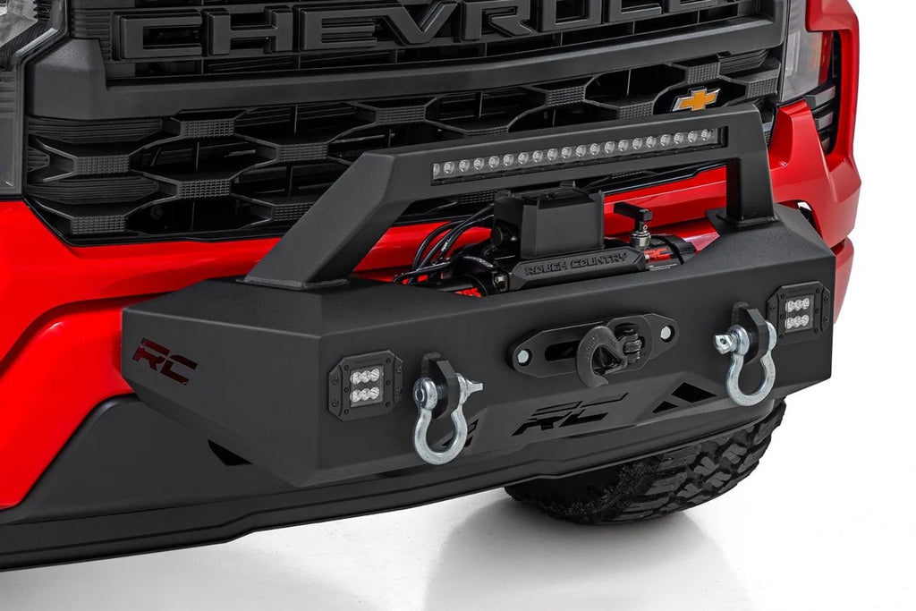 Rough Country EXO Winch Mount Kit | Chevy Silverado 1500 2WD/4WD (2019-2026) - Main Product View