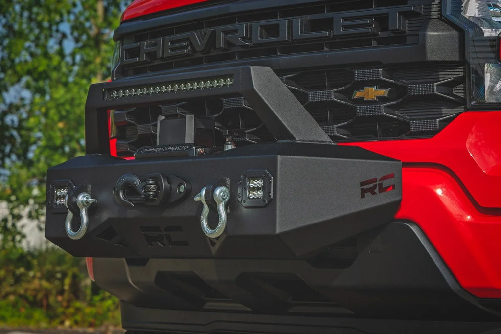 Rough Country EXO Winch Mount Kit | Chevy Silverado 1500 2WD/4WD (2019-2026) - Additional View 5