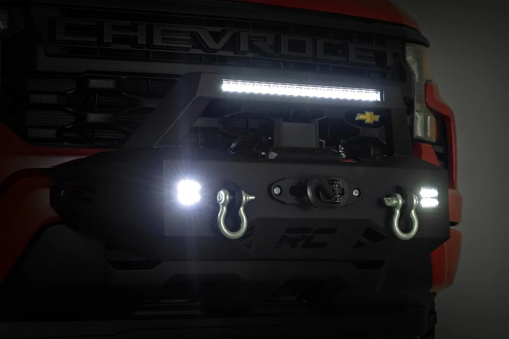 Rough Country EXO Winch Mount Kit | Chevy Silverado 1500 2WD/4WD (2019-2026) - Additional View 6
