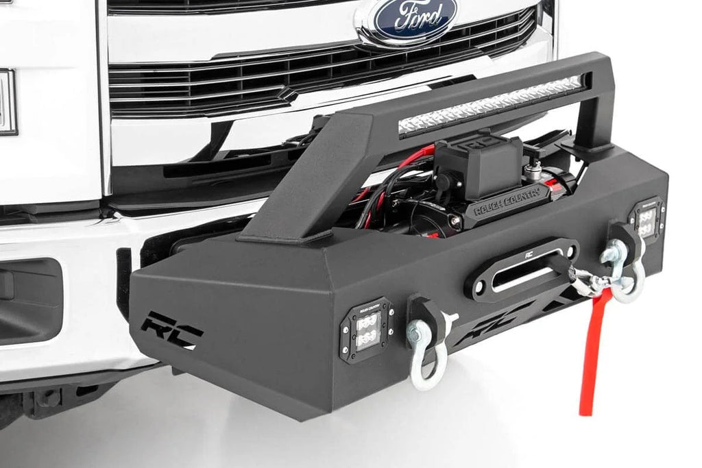 Rough Country EXO Winch Mount Kit | Ford F-150 2WD/4WD (2009-2024) 10762 - Main Product View