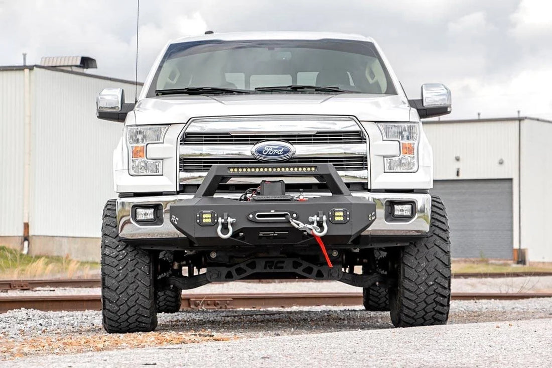 Rough Country EXO Winch Mount Kit | Ford F-150 2WD/4WD (2009-2024) 10762 - Additional View 6
