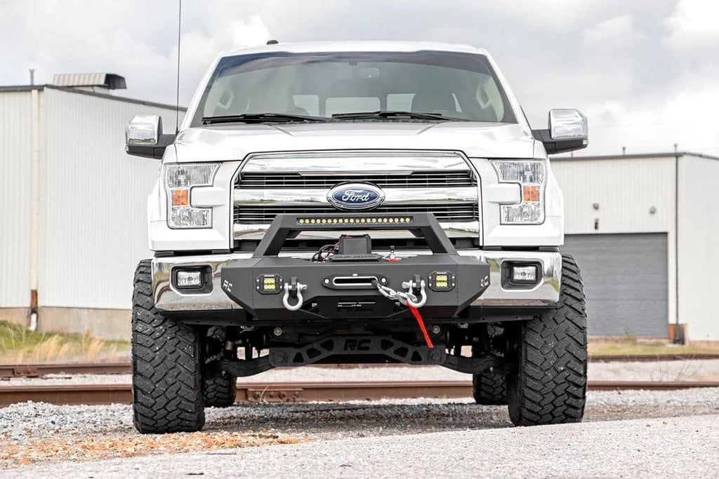 Rough Country EXO Winch Mount Kit | Ford F-150 2WD/4WD (2009-2024) 10762 - Additional View 6