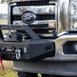 Load image into Gallery viewer, Rough Country EXO Winch Mount Kit | Ford F-250/F-350 Super Duty 2WD/4WD (2011-2016) 51006 - Side View
